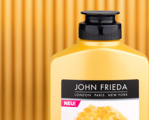 Produkt-Stilllifes für SocialMedia-Bildserien, John Frieda